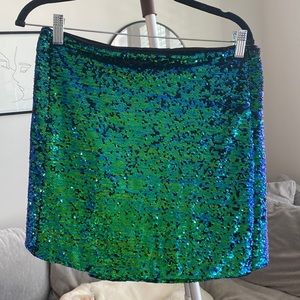 Do+Be reverse sequin skort